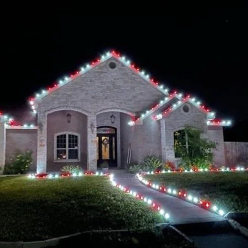 Christmas lights Denton