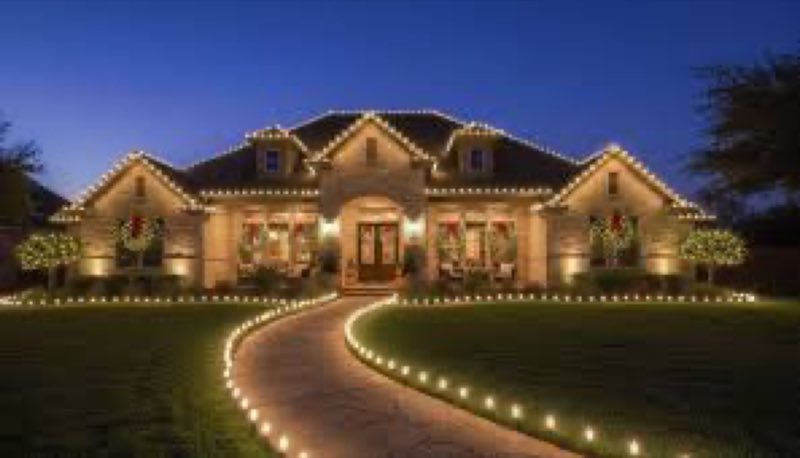 Christmas lights Denton
