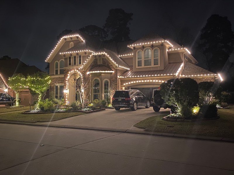 Christmas lights Denton